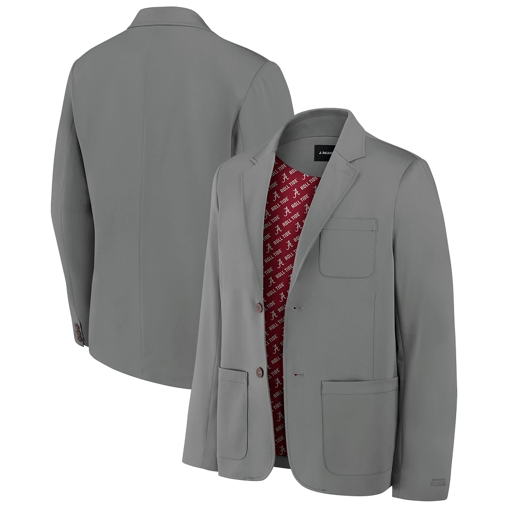 Men's J. Palmer Graphite Alabama Crimson Tide Man Motion Blazer