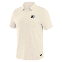 Men's J. Palmer White Alabama Crimson Tide Four Down Polo