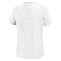 T-shirt à poche pour homme J. Palmer Alabama Crimson Tide blanc