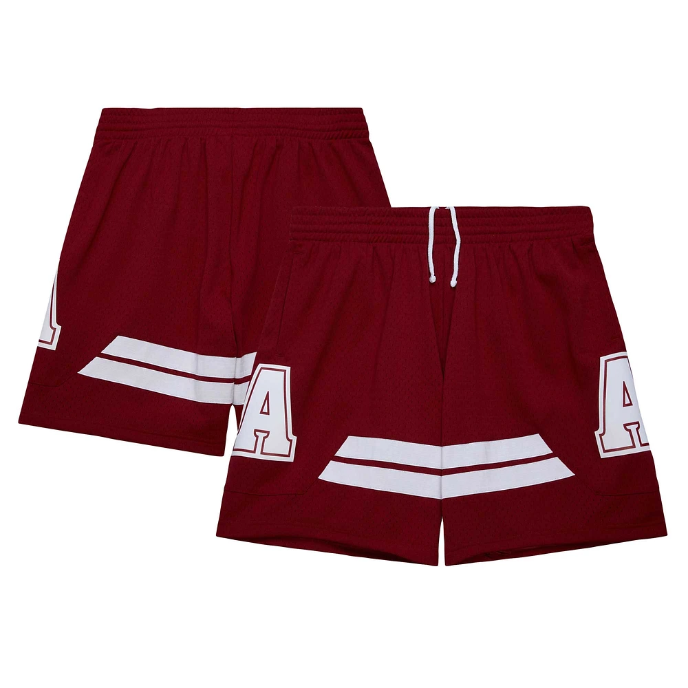 Men's Mitchell & Ness Crimson Alabama Tide 2003/04 Throwback Jersey Shorts