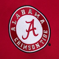 Sweat à capuche en polaire point de chaîne Crimson Alabama Tide Mitchell & Ness pour homme