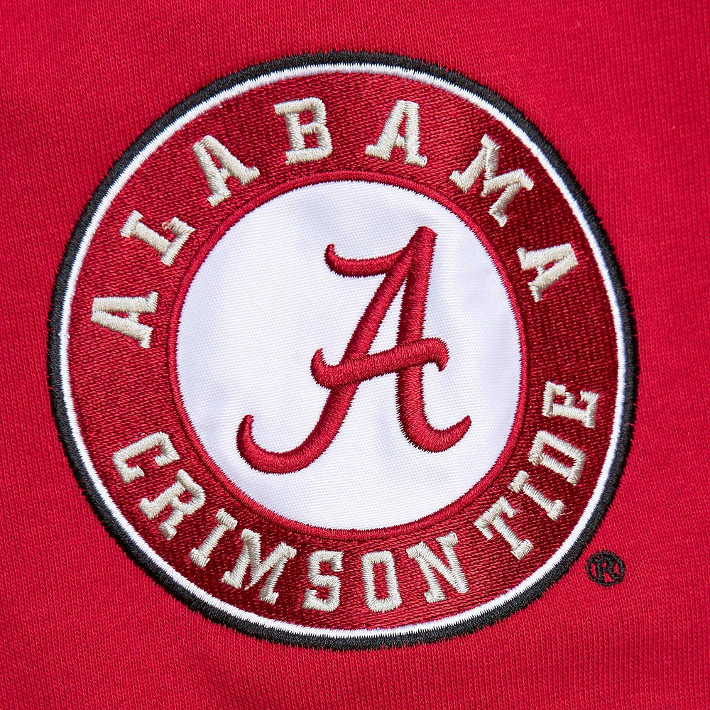 Men's Mitchell & Ness Crimson Alabama Tide Team OG 2.0 Pullover Hoodie