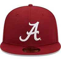 Casquette ajustée 59FIFTY Alabama Crimson Tide de New Era pour homme