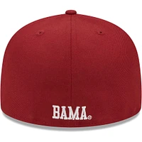 Casquette ajustée 59FIFTY Alabama Crimson Tide de New Era pour homme
