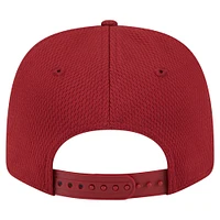 Men's New Era Crimson Alabama Crimson Tide Patched 9SEVENTY Stretch-Snap Adjustable Hat