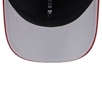 Men's New Era Crimson Alabama Crimson Tide Patched 9SEVENTY Stretch-Snap Adjustable Hat