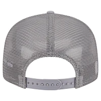 Casquette camionneur New Era grise Alabama Crimson Tide 9FIFTY à panneau fendu et snapback pour homme