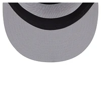 Men's New Era Gray Alabama Crimson Tide Split Panel 9FIFTY Snapback Trucker Hat