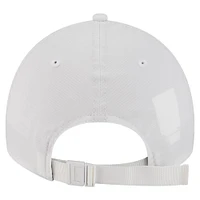 Men's New Era White Alabama Crimson Tide Active Ripstop 9TWENTY Adjustable Hat