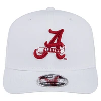 Men's New Era White Alabama Crimson Tide Perform Vault 9SEVENTY Stretch-Snap Hat