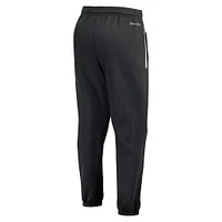 Pantalon de basket-ball Nike Alabama Crimson Tide Performance Fleece pour homme Noir