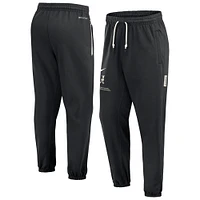 Pantalon de basket-ball Nike Alabama Crimson Tide Performance Fleece pour homme Noir