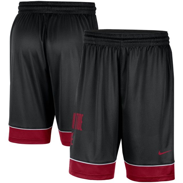 Short Nike Alabama Crimson Tide Fast Break Performance pour Homme Noir