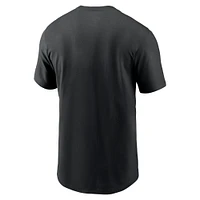 T-shirt Nike noir avec logo alternatif Alabama Crimson Tide Primetime pour homme