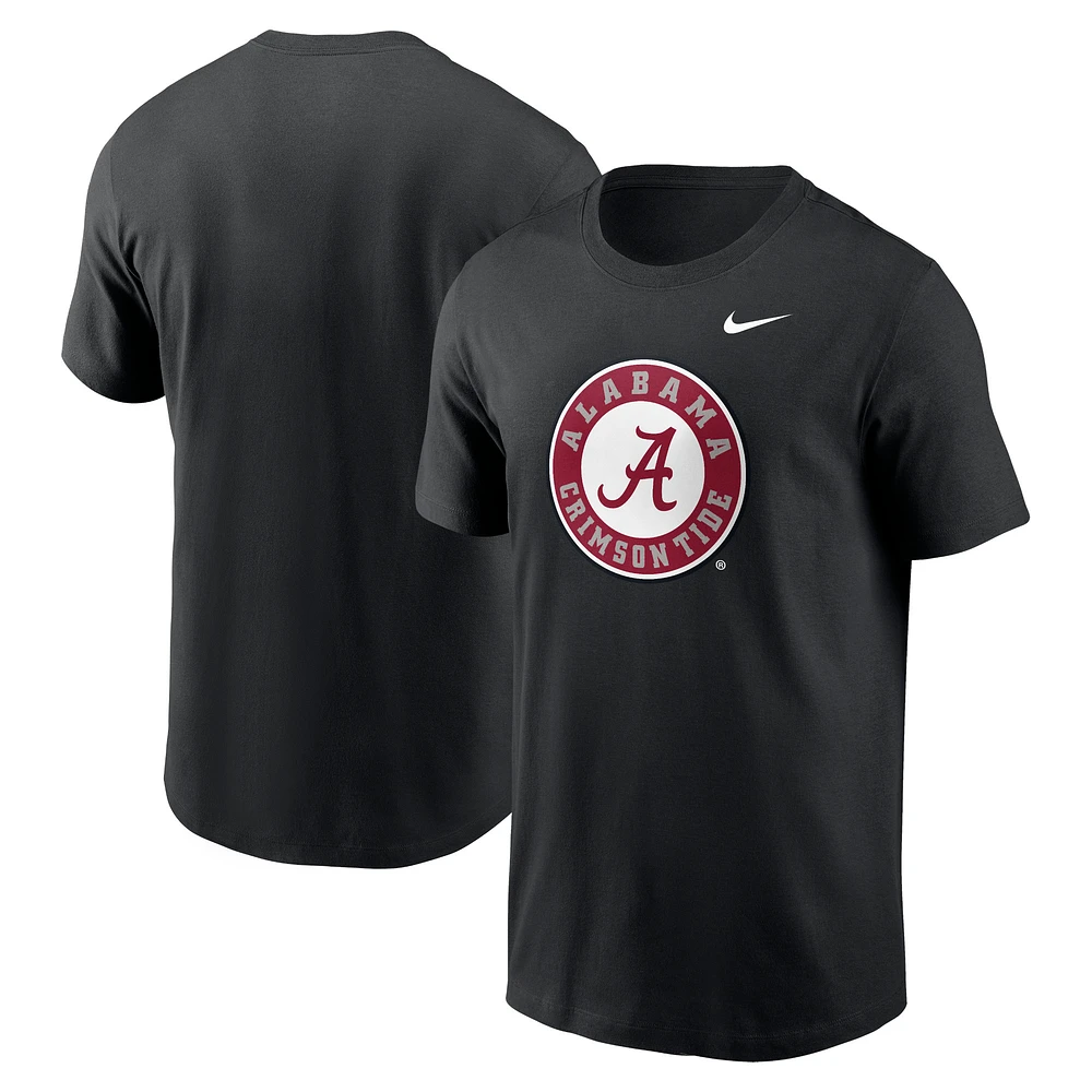 T-shirt Nike noir avec logo alternatif Alabama Crimson Tide Primetime pour homme