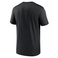 T-shirt Nike noir avec logo alternatif Alabama Crimson Tide Primetime Legend pour homme