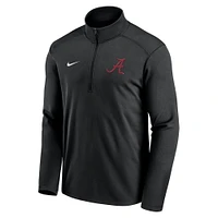 Men's Nike  Black Alabama Crimson Tide Primetime Pacer Performance Half-Zip Top