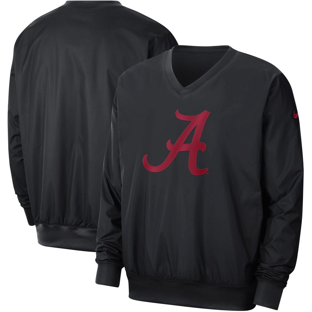 Men's Nike Black Alabama Crimson Tide Stadium Pullover Windbreaker