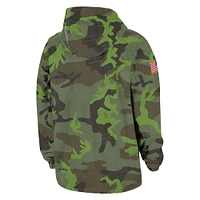 Men's Nike Camo Alabama Crimson Tide Hoodie Full-Snap Jacket