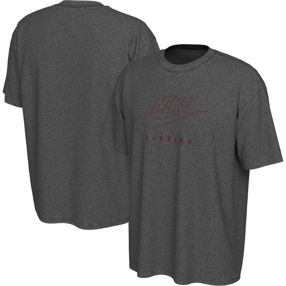 Men's Nike Charcoal Alabama Crimson Tide Washed Max90 T-Shirt