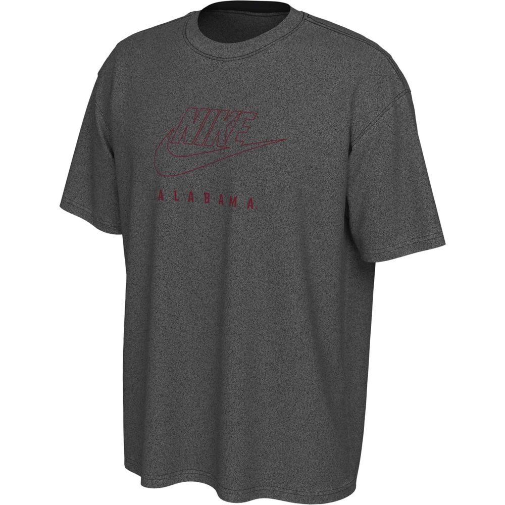 Men's Nike Charcoal Alabama Crimson Tide Washed Max90 T-Shirt