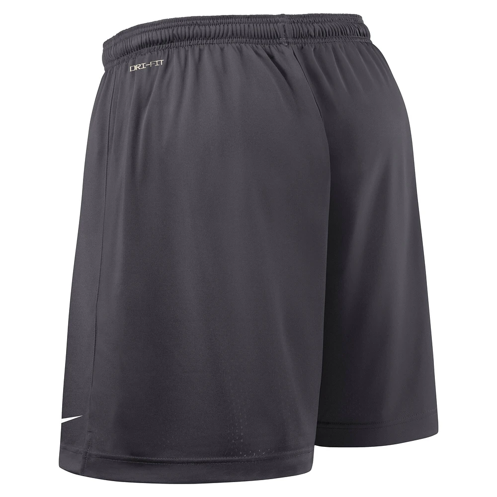 Men's Nike Crimson/Charcoal Alabama Crimson Tide 2025 Sideline Reversible Performance Shorts