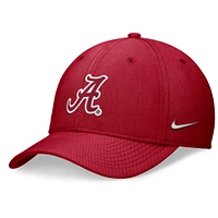 Casquette Nike Crimson Alabama Tide 2024 Sideline Flex pour homme