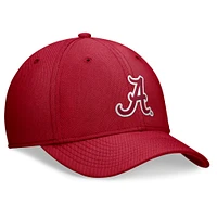 Casquette Nike Crimson Alabama Tide 2024 Sideline Flex pour homme