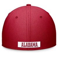 Casquette Nike Crimson Alabama Tide 2024 Sideline Flex pour homme