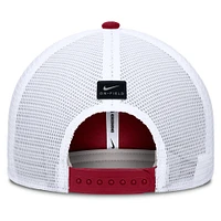 V110793 Alabam NCAA FB Nike 2025 Dugout Coaches Dri-Fit Rise Trucker HATMENSTR NC13-99MI-ABN-49S