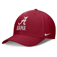 Casquette ajustable Nike Crimson Alabama Crimson Tide Campus Club pour homme