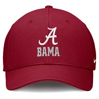 Casquette ajustable Nike Crimson Alabama Crimson Tide Campus Club pour homme