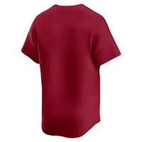 Men's Nike Crimson Alabama Tide College Limited Baseball Jersey