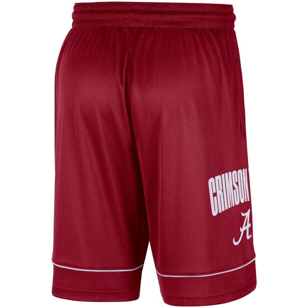 Short Performance Nike Crimson Alabama Tide Fast Break pour Homme