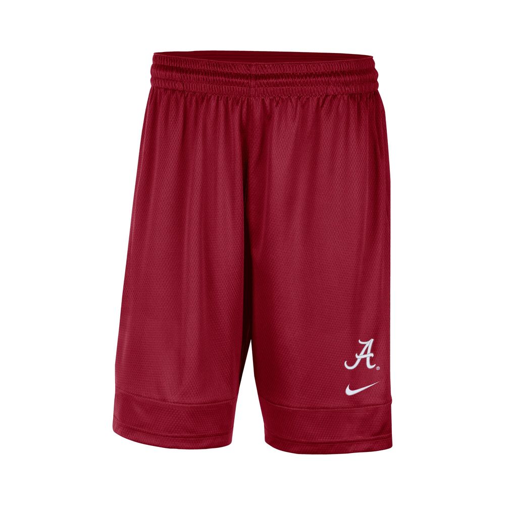 Men's Nike Crimson Alabama Tide Fast Break Team Performance Shorts