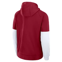 Men's Nike Crimson Alabama Tide Fitness Performance Pullover Hoodie