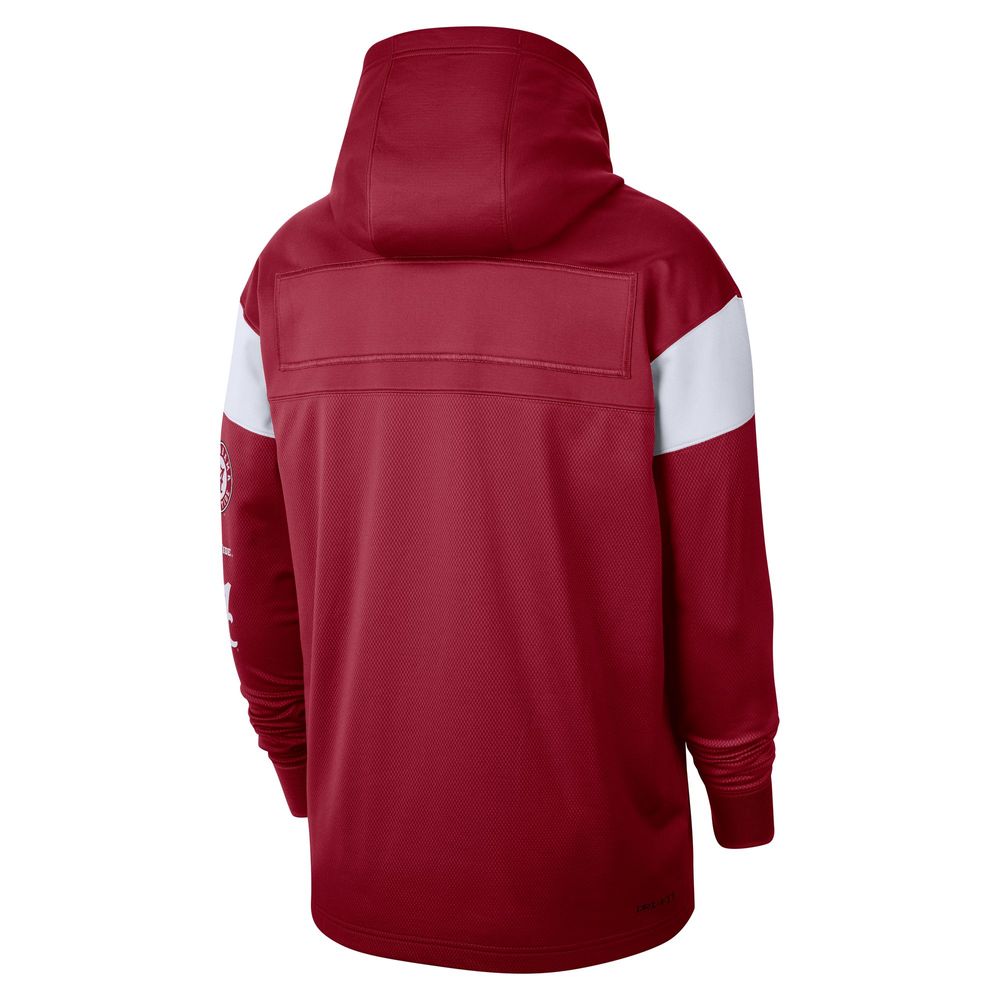 Men's Nike Crimson Alabama Tide Jersey Performance Pullover Hoodie