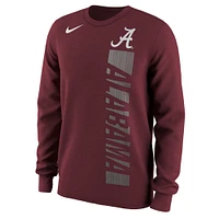 Men's Nike Crimson Alabama Tide Momentum Pack Long Sleeve T-Shirt