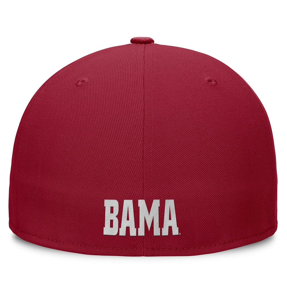 Casquette ajustée Nike Crimson Alabama Tide On-Field Pro pour homme