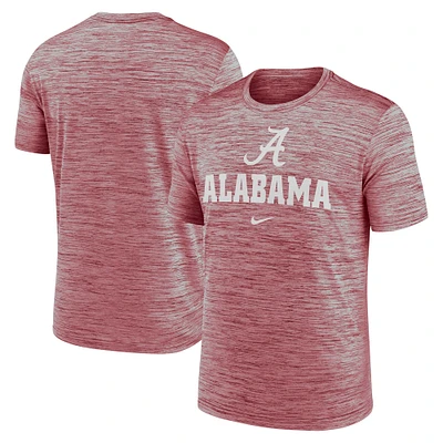 T-shirt Nike Crimson Alabama Primetime Velocity pour homme