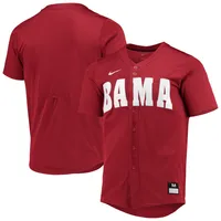 Men's Nike Crimson Alabama Tide Replica Baseball Jersey