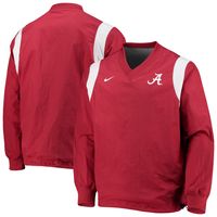 Men's Nike Crimson Alabama Tide Rev Pullover Windbreaker Jacket