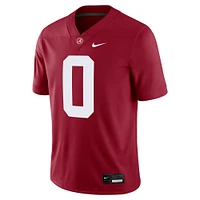 Men's Nike Deontae Lawson Crimson Alabama Tide NIL Football Game Jersey