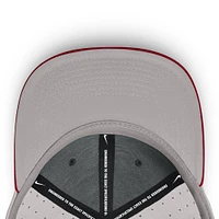 Casquette ajustée True Performance On-Field Dugout Nike grise pour homme Alabama Crimson Tide