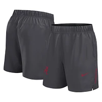 Short Nike Alabama Crimson Tide Primetime Woven Victory Performance pour homme, gris