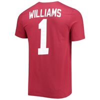 Men's Nike Jameson Williams Crimson Alabama Tide 2022 NFL Draft Name & Number T-Shirt