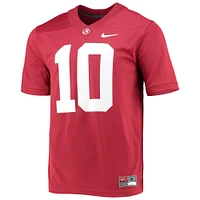 Maillot Nike Mac Jones Crimson Alabama Tide 2021 Draft Class Game pour homme