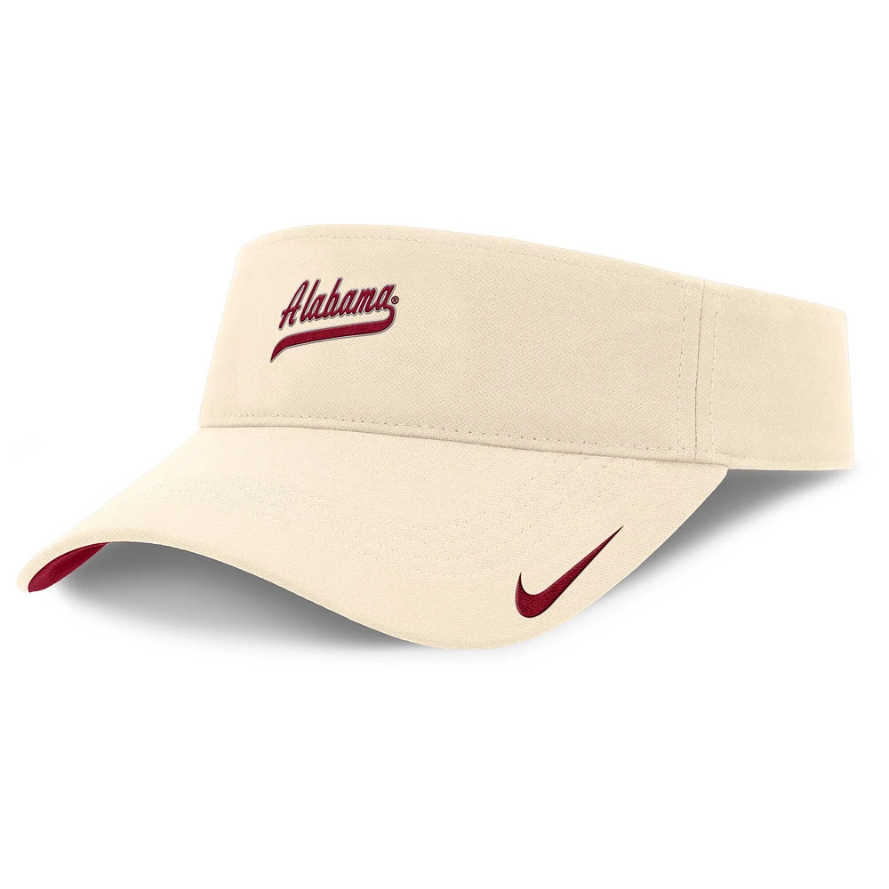 Visière ajustable Nike Natural Alabama Crimson Tide Primetime Ace pour homme
