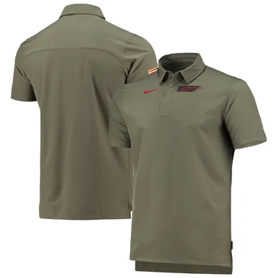 Alabama Crimson Tide Nike UV Collegiate Performance Polo - Olive