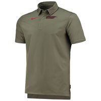 Men's Nike Olive Alabama Crimson Tide UV Collegiate Performance Polo